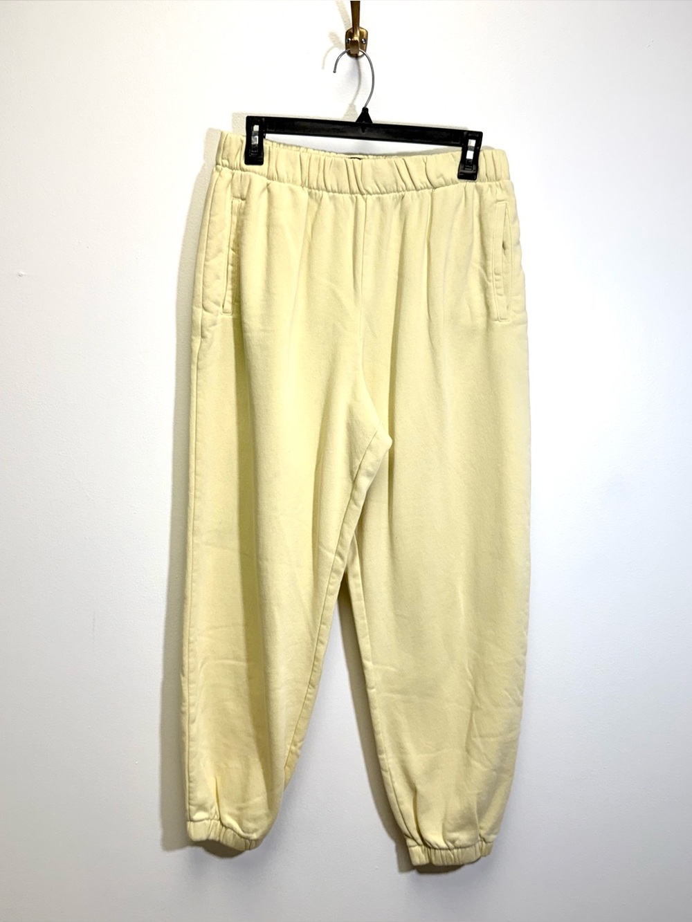 Gap Butter Yellow Jogger High Rise Sweatpants Large